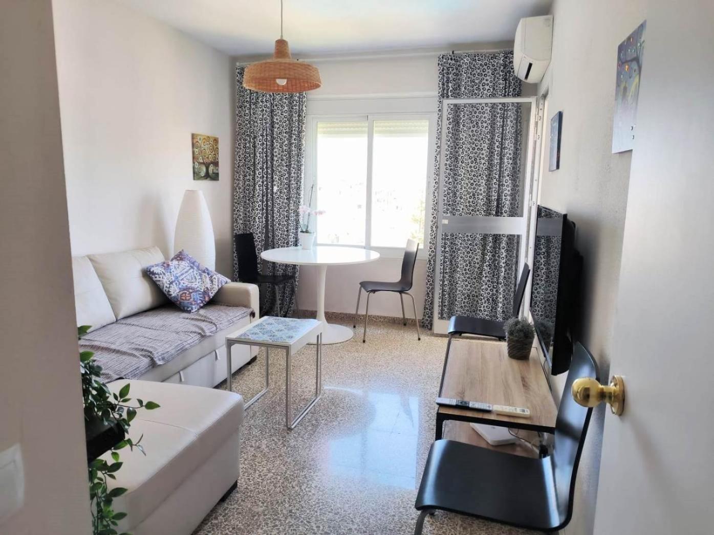 Luminoso Apartamento Playa Torrecilla. Con Piscina Nerja Bagian luar foto